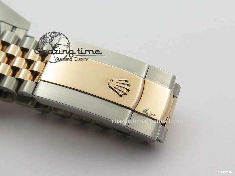 Noob Dial RG Brown Diam 41mm On Jubilee Wrapped Best Bezel Fluted DateJust 126303 Edition 1:1 A3235 Bracelet 1221